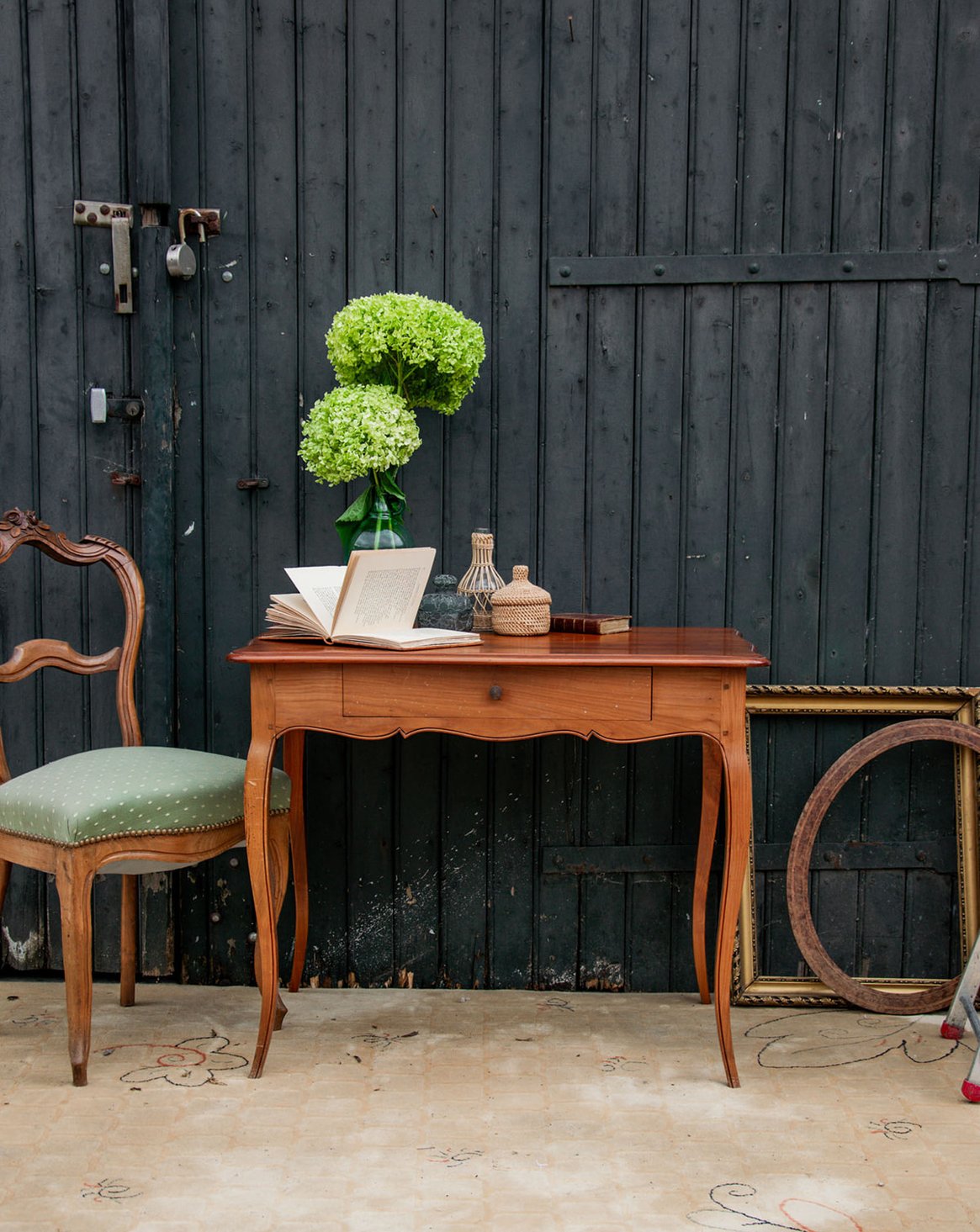 Edouard, le bureau en merisier N°322