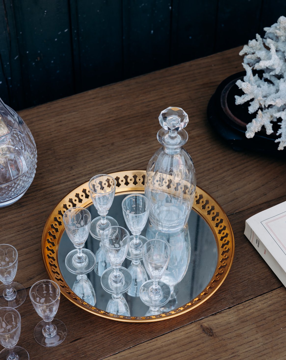 Eugène, le service à liqueur en verre N°141