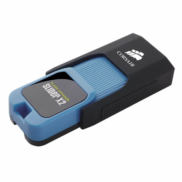 Clé USB CORSAIR Flash Voyager Slider X2 512 Go USB 3.0 - CMFSL3X2A-512GB-RF - Reconditionné et Garanti 1 an par CORSAIR Bon état -  reconditionné disponible sur Factorefurb