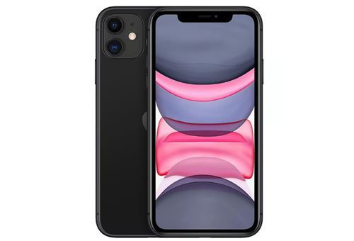 iPhone 11 6,1"" 128 Go Noir Reconditionné avec BATTERIE NEUVE État correct - N/A reconditionné disponible sur Fnac