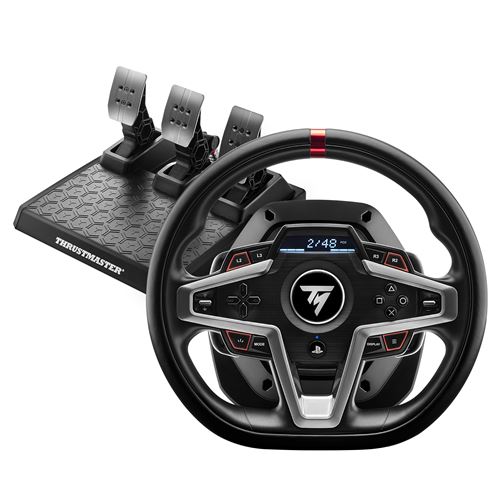 Volant Thrustmaster T248 pour PS5, PS4 et PC Noir État correct - Thrustmaster reconditionné disponible sur Fnac