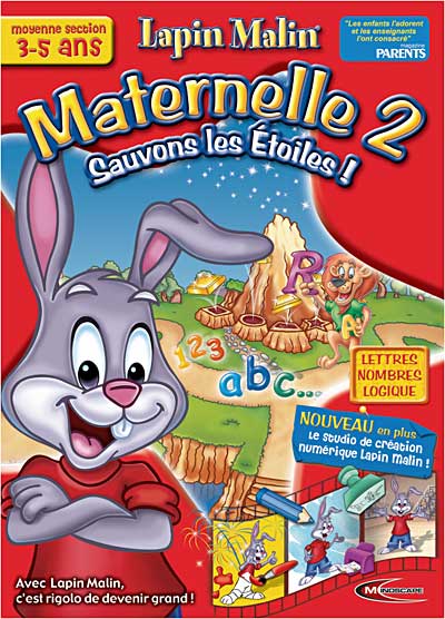 Lapin Malin Maternelle 2 - État correct Mindscape France sur Fnac
