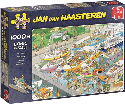 Acheter Jumbo Jigsaw Puzzle Jan van Haasteren Les écluses 1000 pièces État correct - 19,00 € Jumbo Jigsaw Puzzle Jan van Haasteren Les écluses 1000 pièces État correct - N/A reconditionné disponible sur Fnac