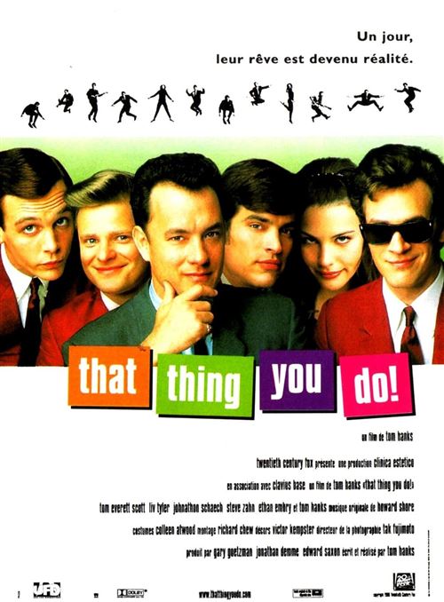 Affiche de Cinéma Originale - That Thing you Do! - 1996 - Tom Hanks - 120x160cm État correct - N/A reconditionné disponible sur Fnac