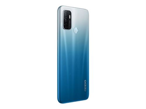 Acheter Oppo A53s - 4G smartphone - double SIM - RAM 4 Go / Mémoire interne 128 Go - microSD slot - Écran LCD - 6.5"" - 1600 x 720 pixels (90 Hz) - 3 x caméras arrière 13 MP, 2 MP, 2 MP - front camera 8 MP - TIM - bleu État correct - 119,84 € Oppo A53s - 4G smartphone - double SIM - RAM 4 Go / Mémoire interne 128 Go - microSD slot - Écran LCD - 6.5"" - 1600 x 720 pixels (90 Hz) - 3 x caméras arrière 13 MP, 2 MP, 2 MP - front camera 8 MP - TIM - bleu État correct - N/A reconditionné disponible sur Fnac