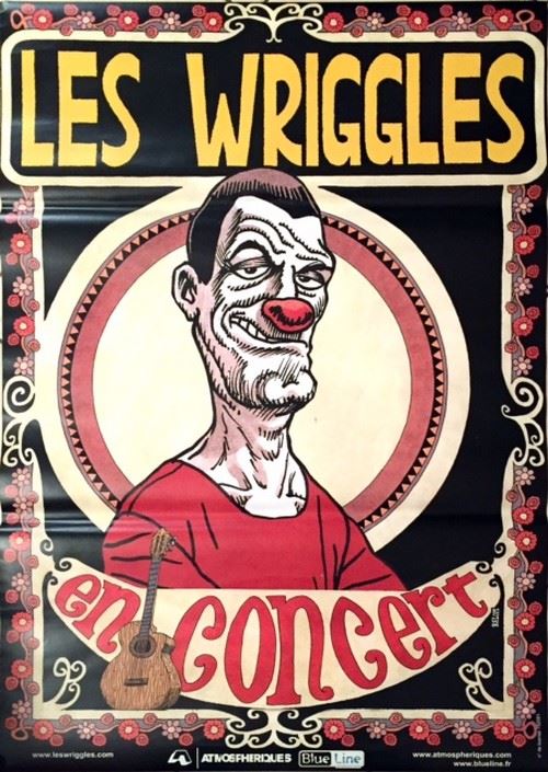 Les Wriggles - 80x120 cm - AFFICHE / POSTER État correct - N/A reconditionné disponible sur Fnac