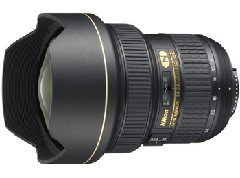 Objectif reflex Nikon AF-S Nikkor 14-24 mm f/2.8 G ED État correct - Nikon reconditionné disponible sur Fnac