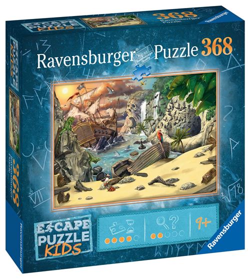 Escape puzzle Ravensburger Kids L'aventure des pirates État correct - Ravensburger reconditionné disponible sur Fnac