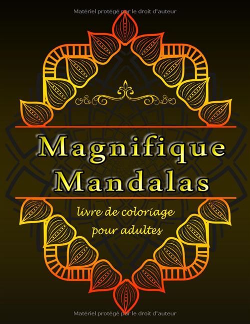 Acheter Magnifiques mandalas – Livre de coloriage pour adultes | Anti-stress et créativité | Format 8,5 x 11 pouces | +75 illustrations État correct - 34,99 € Magnifiques mandalas – Livre de coloriage pour adultes | Anti-stress et créativité | Format 8,5 x 11 pouces | +75 illustrations État correct - N/A reconditionné disponible sur Fnac