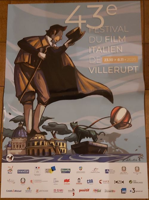 43eme Festival Film Italien Villerupt - 60x84cm - Affiche État correct - N/A reconditionné disponible sur Fnac
