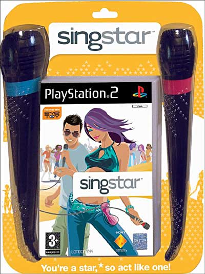Singstar + 2 Micros État correct - Sony reconditionné disponible sur Fnac