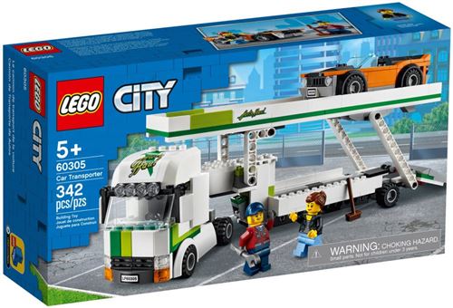 Acheter LEGO® City 60305 Le transport de voiture État correct - 104,99 € LEGO® City 60305 Le transport de voiture État correct - N/A reconditionné disponible sur Fnac