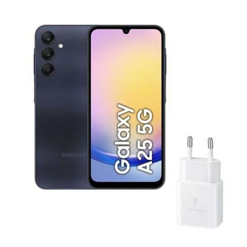 Smartphone Samsung Galaxy A25 noir 6.1 stockage 128 Go État correct - N/A reconditionné disponible sur Fnac