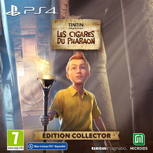 Acheter Tintin Reporter: Les Cigares Du Pharaon Edition Collector PS4 État correct - 198,49 € Tintin Reporter: Les Cigares Du Pharaon Edition Collector PS4 État correct - Microids Distribution reconditionné disponible sur Fnac