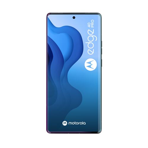 Smartphone Motorola Moto Edge 40 Pro 6,7"" 5G Double SIM 256 Go Noir Interstellaire État correct - Motorola reconditionné disponible sur Fnac