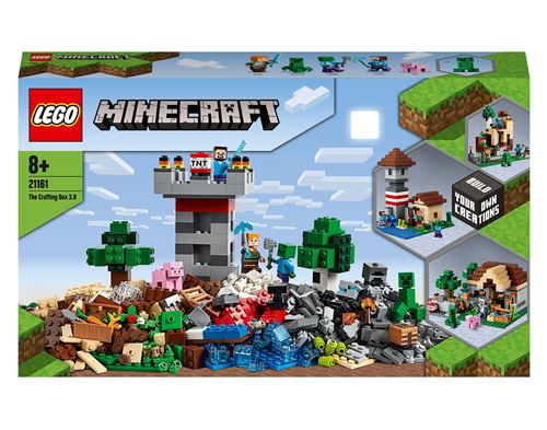 LEGO® Minecraft™ 21161 La boîte de construction 3.0 État correct - LEGO Minecraft reconditionné disponible sur Fnac