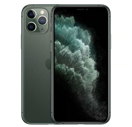 Apple iPhone 11 Pro Max 6,5'' 256 Go vert nuit Reconditionné Nouvelle batterie État correct - N/A reconditionné disponible sur Fnac
