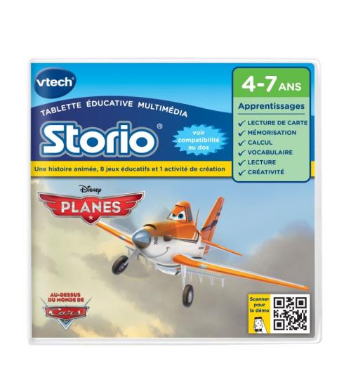 Acheter Jeu Storio Vtech Planes État correct - 14,95 € Jeu Storio Vtech Planes État correct - Disney reconditionné disponible sur Fnac