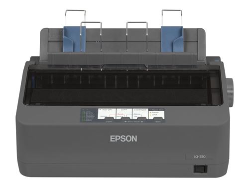 Epson LQ 350 - Imprimante - Noir et blanc - matricielle - 24 pin - jusqu'à 347 car/sec - parallèle, USB 2.0, série État correct - Epson reconditionné disponible sur Fnac
