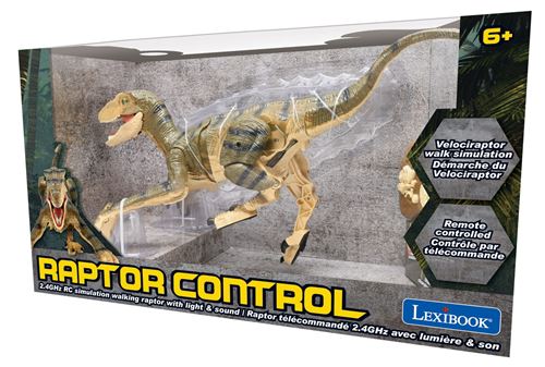 Dinosaure radiocommandé Lexibook Ultra réaliste État correct - Lexibook reconditionné disponible sur Fnac