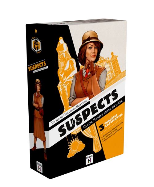 Jeu de stratégie Gigamic Suspects État correct - Gigamic reconditionné disponible sur Fnac