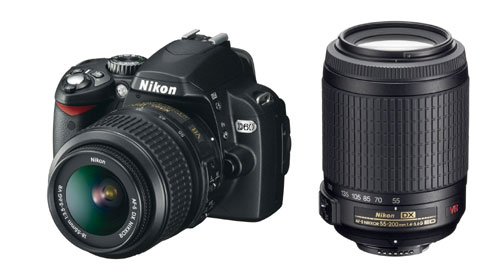 Acheter Nikon D60 + 2 Obj. Nikon VR : 18 - 55 mm + 55 - 200 mm État correct - 450,00 € Nikon D60 + 2 Obj. Nikon VR : 18 - 55 mm + 55 - 200 mm État correct - Nikon reconditionné disponible sur Fnac