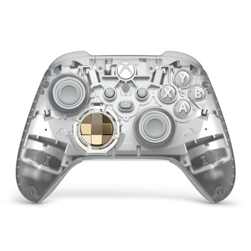 Microsoft Xbox Wireless Controller - Ghost Cipher Special Edition - manette de jeu - sans fil - Bluetooth - transparent - pour PC, Android, Microsoft Xbox Series S, Microsoft Xbox Series X, iOS État correct - Xbox reconditionné disponible sur Fnac
