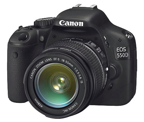Canon EOS 550D + Obj. Canon EF-S IS 18 - 55 mm f/3.5 - 5.6 État correct - Canon reconditionné disponible sur Fnac