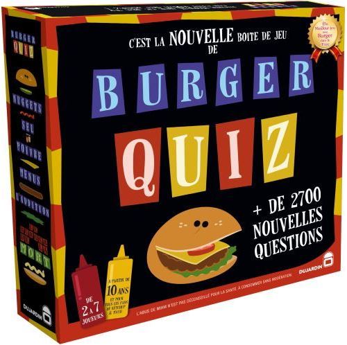 Jeu d'ambiance Dujardin Burger Quiz État correct - N/A reconditionné disponible sur Fnac