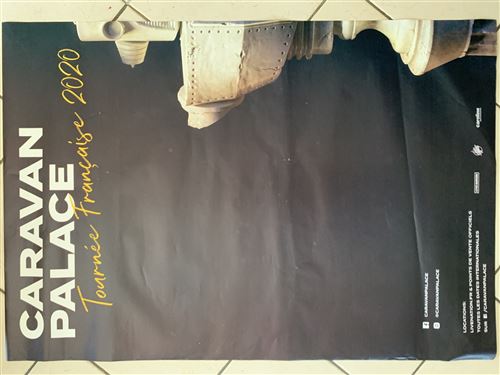 Caravan Palace - Tournée Française 2020 - 70x100cm - Affiche État correct - N/A reconditionné disponible sur Fnac