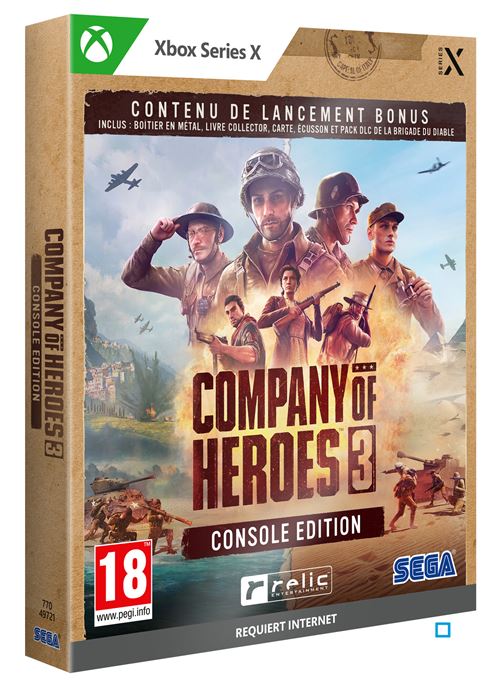 Company Of Heroes 3 Console Edition Xbox Series X État correct - Koch Media reconditionné disponible sur Fnac