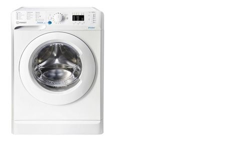 Lave-linge hublot INDESIT BWA71452WFR Reconditionné Blanc État correct - Indesit reconditionné disponible sur Fnac