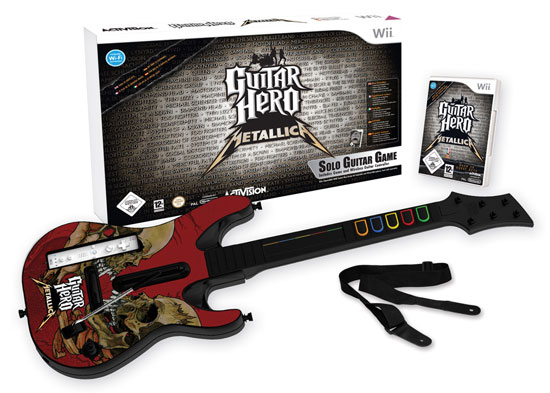 Guitar Hero : Metallica + Guitare Nintendo Wii État correct - Activision Blizzard reconditionné disponible sur Fnac