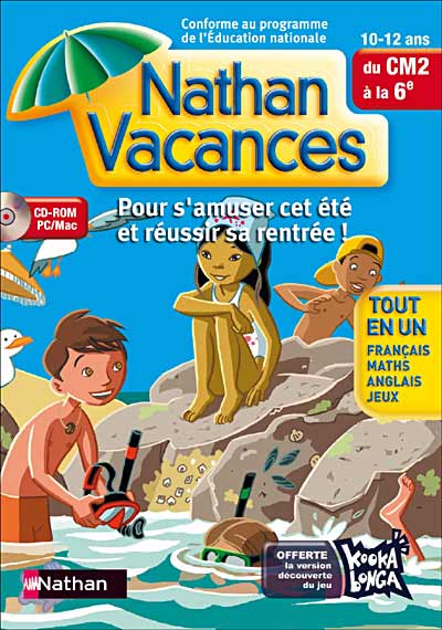 Nathan Vacances - Du CM2 à la 6ème État correct - Mindscape France reconditionné disponible sur Fnac