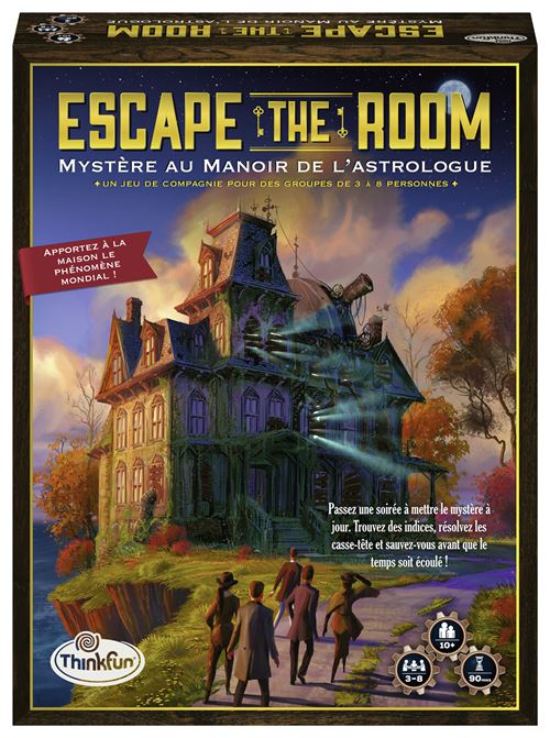 Acheter Jeu de réflexion Escape The Room Mystère au Manoir de l'Astrologue Ravensburger État correct - 11,70 € Jeu de réflexion Escape The Room Mystère au Manoir de l'Astrologue Ravensburger État correct - Ravensburger reconditionné disponible sur Fnac