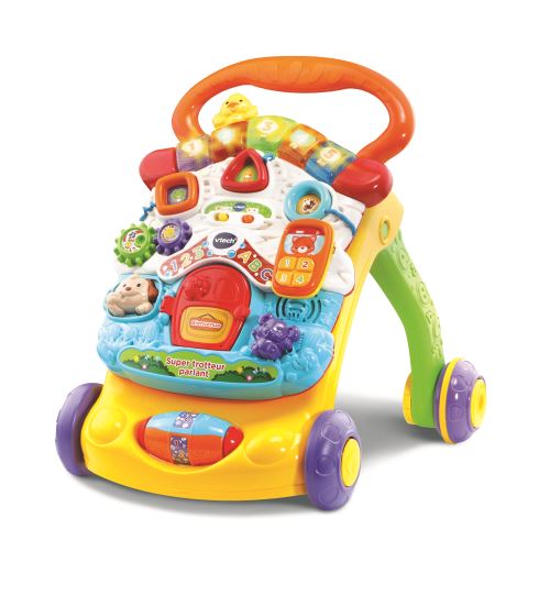 Acheter Jeu éducatif Vtech Baby Super trotteur parlant 2 en 1 Orange État correct - 31,99 € Jeu éducatif Vtech Baby Super trotteur parlant 2 en 1 Orange État correct - VTech Baby reconditionné disponible sur Fnac