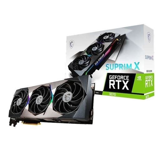 MSI Suprim X - Carte Graphique RTX 3070 LHR - 8Go - (912-V390-281) État correct - N/A reconditionné disponible sur Fnac