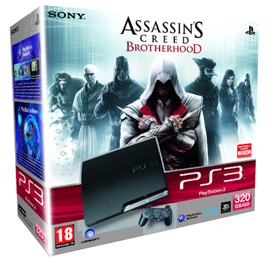 Console PS3 Slim 320 Go Sony + Assassin's Creed : Brotherhood – Console Playstation 3 Sony État correct - Sony reconditionné disponible sur Fnac