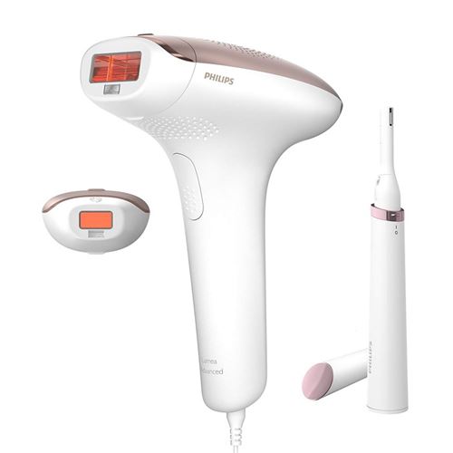 Philips Bri921/00 Lumea Advanced Ipl Épilateur avec 2 embouts pour le corps, le visage & 1 tondeuse État correct - Philips reconditionné disponible sur Fnac