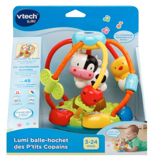 Acheter Veilleuse balle-hochet des P’tits copains Vtech Baby État correct - 27,96 € Veilleuse balle-hochet des P’tits copains Vtech Baby État correct - VTech Baby reconditionné disponible sur Fnac