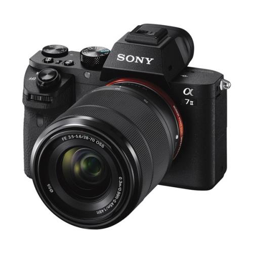 Appareil photo hybride Sony Alpha A7 II noir + FE 28-70mm f/3.5-5.6 État correct - Sony reconditionné disponible sur Fnac