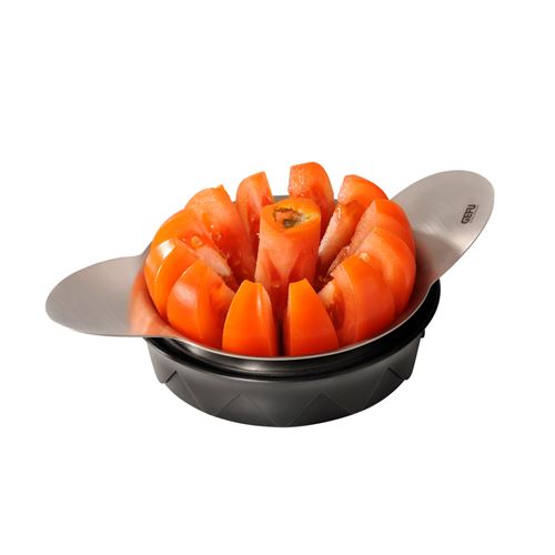 Coupe tomate Pomo - Gefu - Noir - Acier Inoxydable (inox) État correct - N/A reconditionné disponible sur Fnac