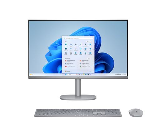 PC tout-en-un HP OmniStudio X 27-cs1011nf 27"" Écran 4K UHD Intel® Core™ Ultra 7 32 Go RAM 1 To SSD Argent Météore État correct - Hewlett-Packard reconditionné disponible sur Fnac