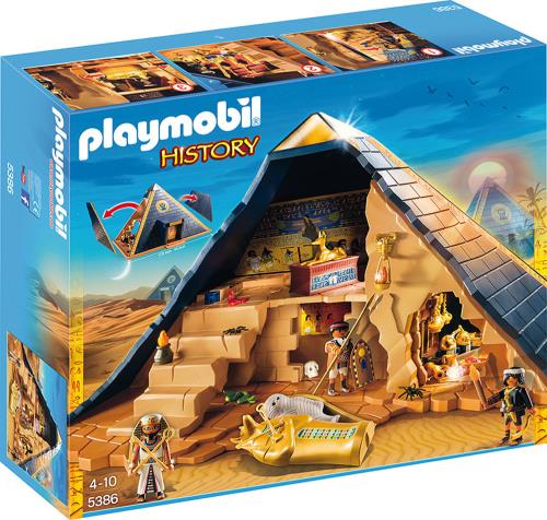 Playmobil - Pyramide du Pharaon - 5386 État correct - Playmobil reconditionné disponible sur Fnac
