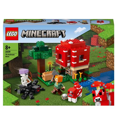 LEGO® Minecraft 21179 La maison champignon État correct - LEGO Minecraft reconditionné disponible sur Fnac