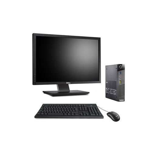 Ordinateur de bureau - Lenovo ThinkCentre M73 Tiny - 8Go - 500Go HDD + Écran 22 - Intel Core i5 - 8 - 500 - Windows 10 Famille 64bits État correct - N/A reconditionné disponible sur Fnac