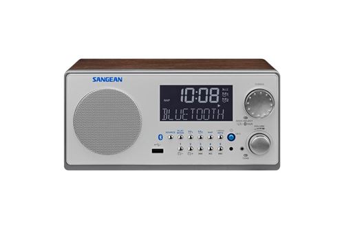 Radio Sangean WR-22 Bluetooth , Noyer Foncé État correct - Sangean reconditionné disponible sur Fnac