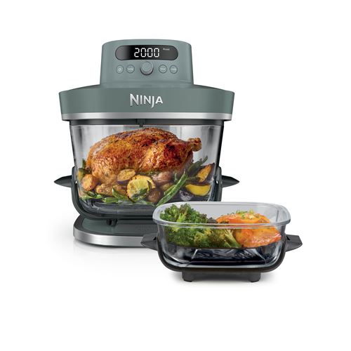 Friteuse sans huile Ninja Crispi Pro 7-en-1 AS101EUGY Vert Ash Grey État correct - Ninja reconditionné (offre indisponible)