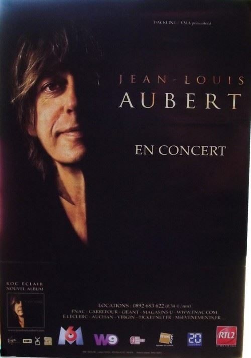 Jean-Louis AUBERT - 40x60 cm - AFFICHE / POSTER État correct - N/A reconditionné disponible sur Fnac