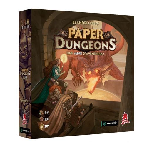 Jeu de Paper Dungeons de Super Meeple État correct - N/A reconditionné disponible sur Fnac